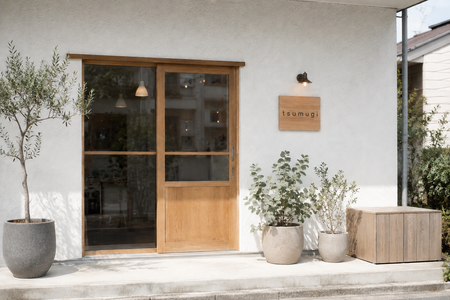hair salon tsumugi の外観
