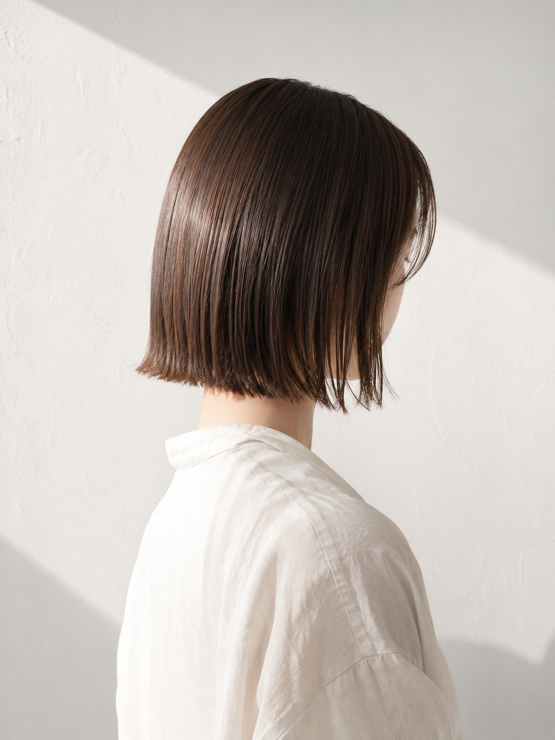 切りっぱなしボブ